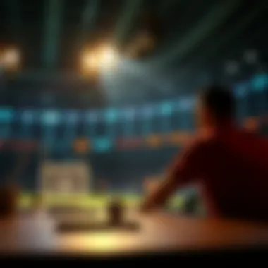 Exploring the Dynamics of Sports Betting Conceptual illustration of sports betting dynamics