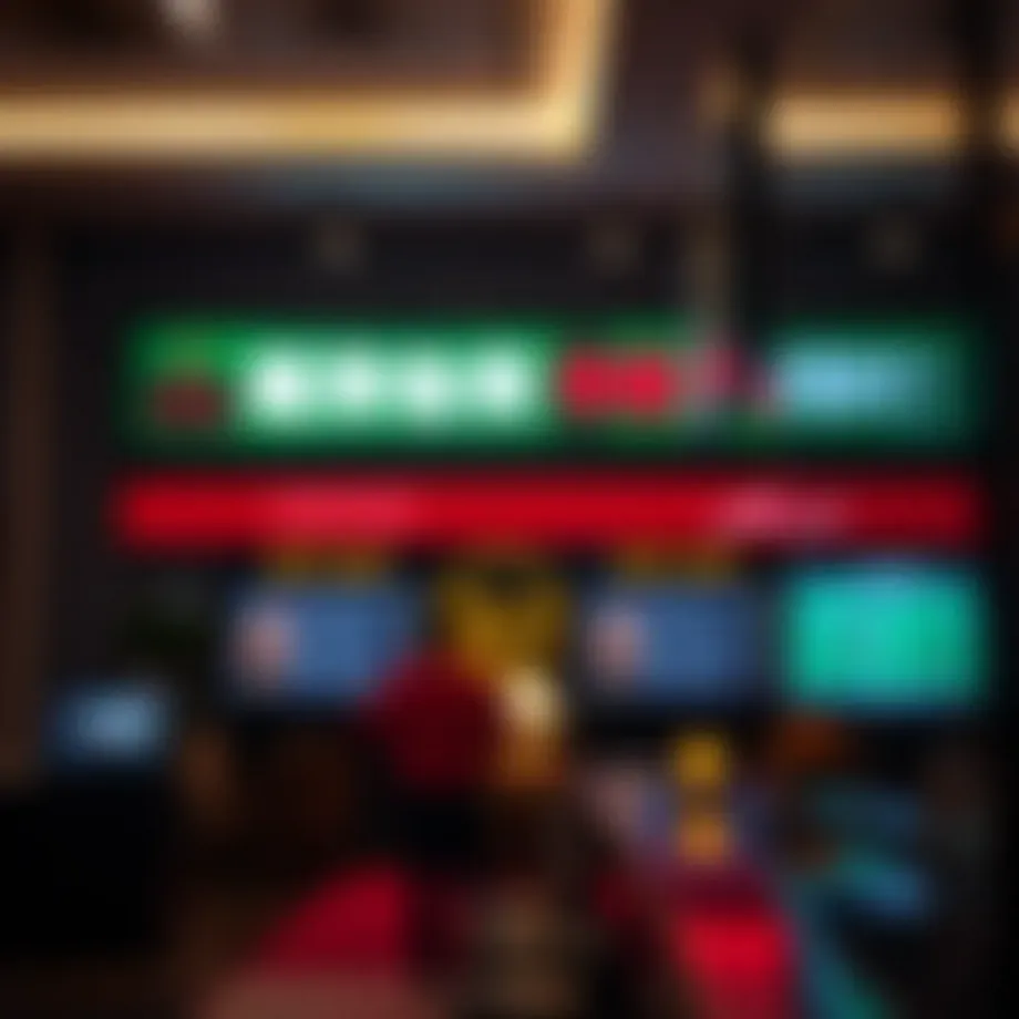 A sophisticated representation of modern betting platforms